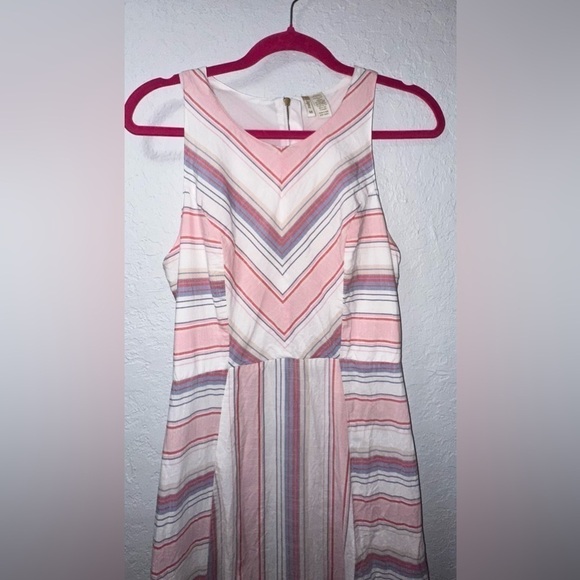 Japna Women's Sleeveless Striped Maxi Dress - Picture 4 of 8